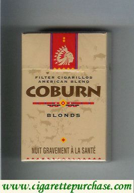 Coburn Blonds cigarettes American Blend